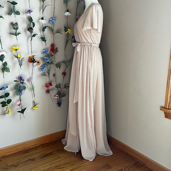 Baltic Born Kristina Maxi Dress Natural Small - Picture 7 of 11